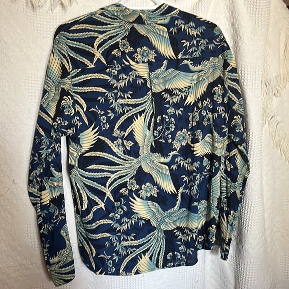 NWT cotton viscose blend blouse - Picture 5 of 5